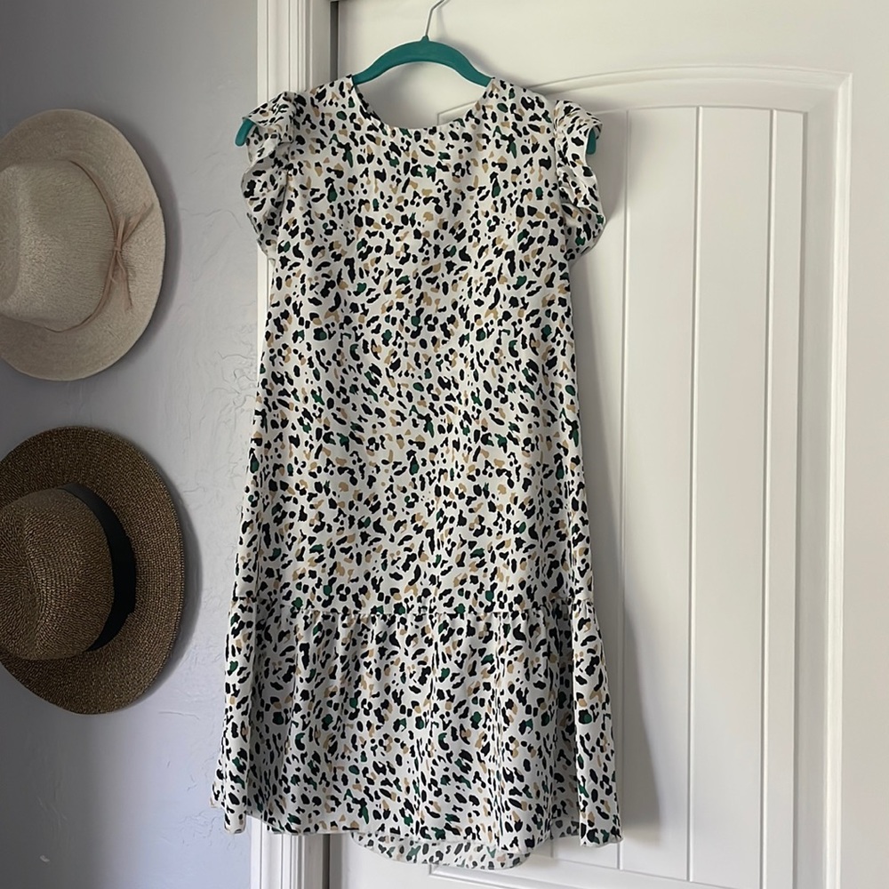 Leopard print dress 🐆